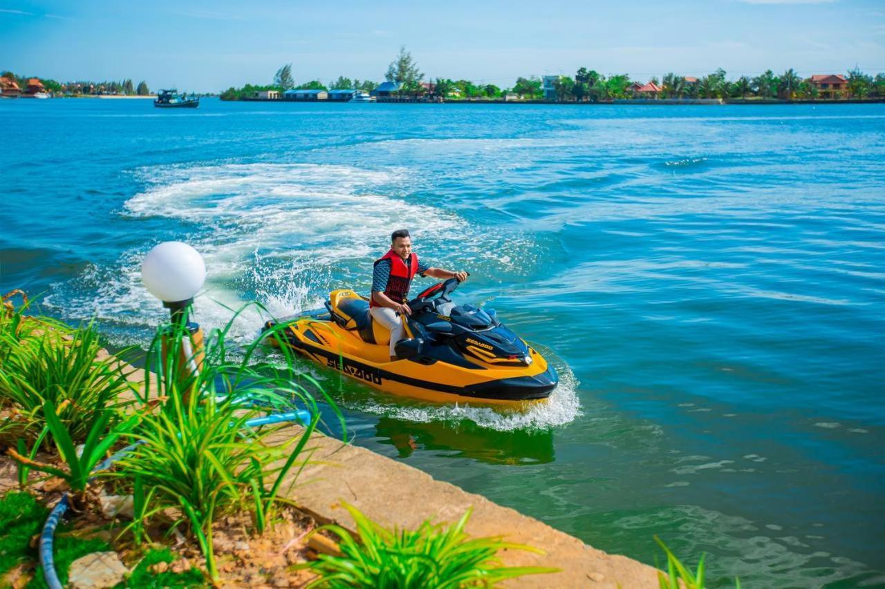 Sea Sand Resort Kampot Bagian luar foto